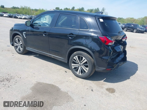 2020 Mitsubishi Outlander ES with VIN JA4AR3AU7LU014515, listed as a IAAI auction lot 42234768 with 79,273 mi miles and . Bid and sale history available at DreamBid. Image 3.