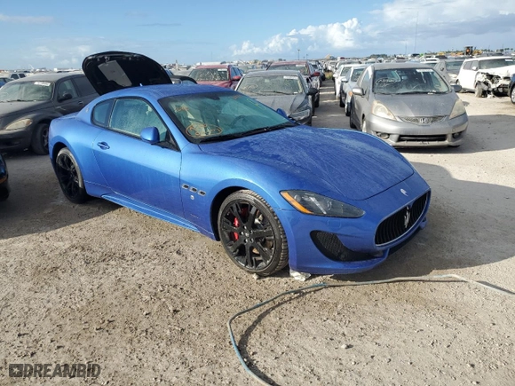2016 Maserati GranTurismo MC with VIN ZAM45VLA9G0161540, listed as a Copart auction lot 76691444 with 0 mi miles and Non Repairable. Bid and sale history available at carsss.com. Image 4.