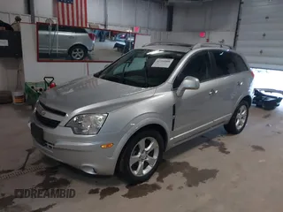 2014 Chevrolet Captiva Sport LTZ with VIN 3GNAL4EK6ES579015, listed as a IAAI auction lot 41704808 with 107,492 mi miles. Bid and sale history available at carsss.com. Image 2.