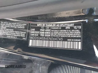 2014 Mercedes-Benz CLA 250 with VIN WDDSJ4EB6EN064745, listed as a IAAI auction lot 42661808 with 179,698 mi miles and . Bid and sale history available at DreamBid. Image 9.