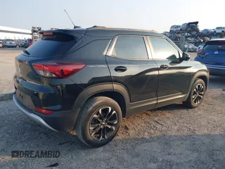 2022 Chevrolet TrailBlazer LT with VIN KL79MPSL7NB061589, listed as a IAAI auction lot 42049675 with 33,520 mi miles and . Bid and sale history available at DreamBid. Image 4.