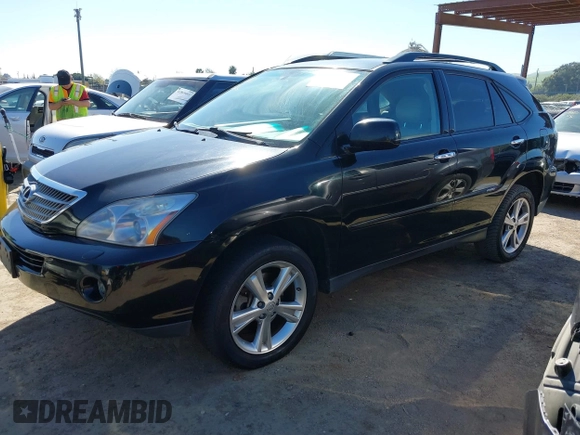 2008 Lexus RX 400h with VIN JTJHW31U582866777, listed as a IAAI auction lot 41880851 with 211,495 mi miles and . Bid and sale history available at DreamBid. Image 2.