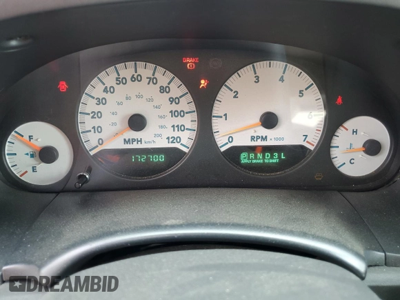 2007 Dodge Caravan SXT with VIN 1D4GP45R37B155698, listed as a Copart auction lot 53637615 with 172,700 mi miles and Salvage Title. Bid and sale history available at carsss.com. Image 9.