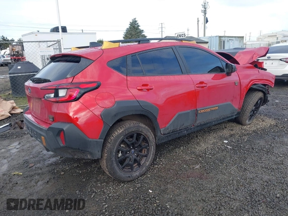 2024 Subaru Crosstrek Wilderness с VIN 4S4GUHU63R3842029, выставлен на аукционе IAAI как лот 41814539 с пробегом 4 170 миль миль и . История ставок и продаж доступна на DreamBid. Изображение 4.