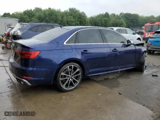 2018 Audi S4 Prestige with VIN WAUC4AF46JA003382, listed as a Copart auction lot 55404733 with 90,924 mi miles. Bid and sale history available at carsss.com. Image 3.
