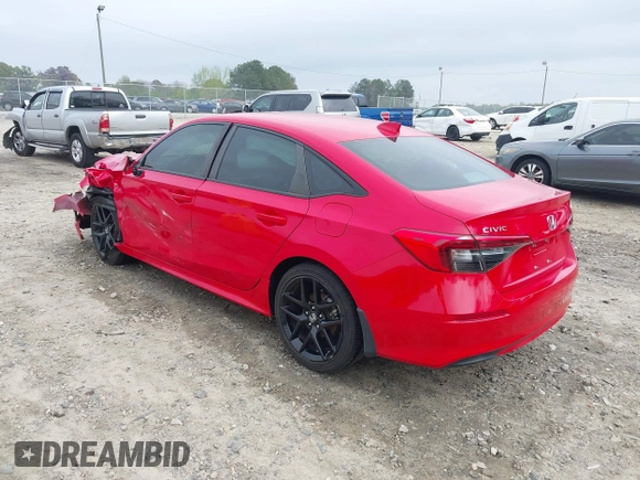 2022 Honda Civic Sport z VIN 2HGFE2F51NH534607, wystawiony jako IAAI lot #41938903 z przebiegiem 32 554 mil mil oraz . Historia ofert i sprzedaży dostępna na DreamBid. Obrazek 3.