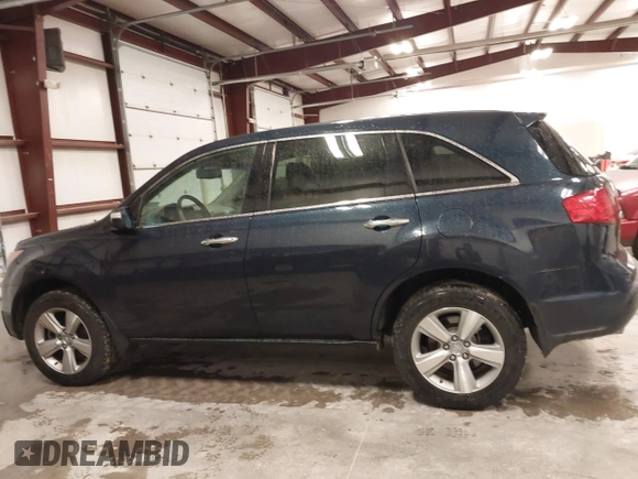 2010 Acura MDX with VIN 2HNYD2H28AH531382, listed as a IAAI auction lot 41829002 with 101,730 mi miles. Bid and sale history available at carsss.com. Image 14.