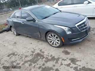 2017 Cadillac ATS Sedan RWD with VIN 1G6AA5RX0H0124282, listed as a IAAI auction lot 41525792 with 140,600 mi miles. Bid and sale history available at carsss.com. Image 1.