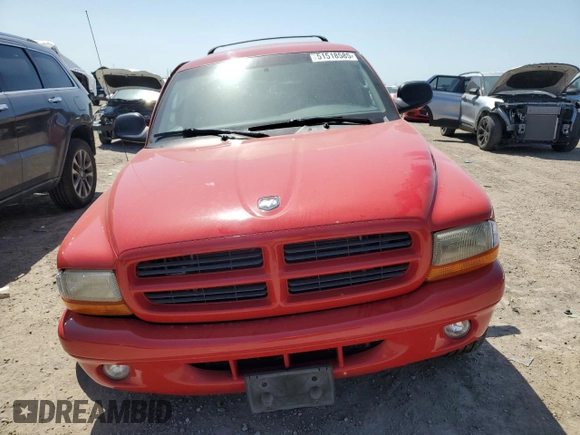 2001 Dodge Durango with VIN 1B4HS28Z91F612687, listed as a Copart auction lot 51518585 with 232,425 mi miles and Salvage Title. Bid and sale history available at carsss.com. Image 5.