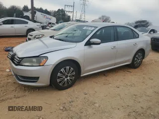 2013 Volkswagen Passat S with VIN 1VWAP7A34DC059362, listed as a Copart auction lot 49056705 with 240,107 mi miles and Salvage Title. Bid and sale history available at carsss.com. Image 1.