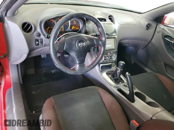 2002 Toyota Celica GT with VIN JTDDR32TX20112016, listed as a Copart auction lot 80249374 with 353,834 mi miles and Salvage Title. Bid and sale history available at carsss.com. Image 8.