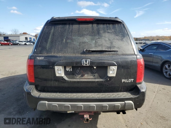 2003 Honda Pilot EX with VIN 2HKYF18463H605646, listed as a Copart auction lot 84738854 with 233,964 mi miles and Salvage Title. Bid and sale history available at DreamBid. Image 6.