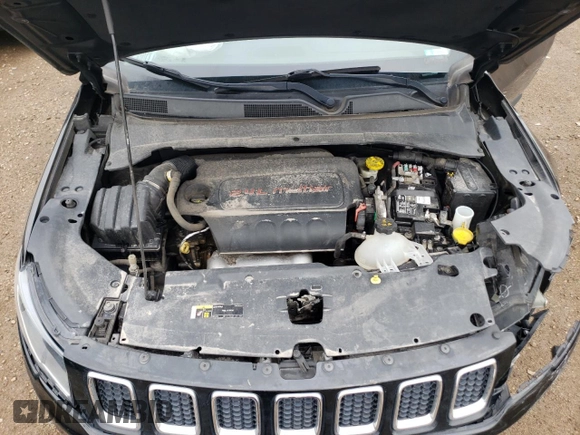 2019 Jeep Compass Latitude z VIN 3C4NJCBB8KT716007, wystawiony jako Copart lot #57232245 z przebiegiem 128 183 mil mil oraz Szkoda całkowita • Salvage title. Historia ofert i sprzedaży dostępna na DreamBid. Obrazek 11.