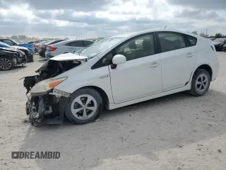 2015 Toyota Prius Four with VIN JTDKN3DU6F0399322, listed as a Copart auction lot 53353055 with 0 mi miles and Salvage Title. Bid and sale history available at carsss.com. Image 1.
