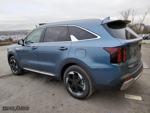2025 Kia Sorento Hybrid EX with VIN KNDRHDJG8S5289332, listed as a Copart auction lot 80863974 with 1,552 mi miles and Salvage Title. Bid and sale history available at carsss.com. Image 2.