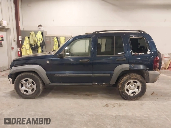 2007 Jeep Liberty Sport with VIN 1J4GL48K67W512690, listed as a IAAI auction lot 41842121 with 199,540 mi miles. Bid and sale history available at carsss.com. Image 14.