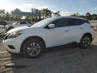 2018 Nissan Murano SL z VIN 5N1AZ2MG5JN188740, wystawiony jako Copart lot #61927295 z przebiegiem 82 013 mil mil oraz Nie do naprawy • Non repairable. Historia ofert i sprzedaży dostępna na DreamBid. Obrazek 1.
