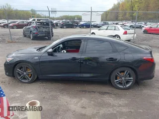 2024 Acura Integra Technology with VIN 19UDE4H65RA019509, listed as a IAAI auction lot 42028355 with Not provided miles and . Bid and sale history available at DreamBid. Image 15.