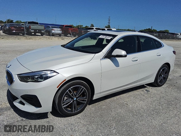 2024 BMW 2 Series 228i with VIN WBA53AK06R7R66726, listed as a Copart auction lot 56997055 with 16,865 mi miles and Clean title. Bid and sale history available at DreamBid. Image 1.