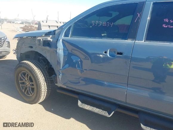 2023 Ford Ranger XL with VIN 1FTER4FH5PLE11497, listed as a IAAI auction lot 41333834 with 52,536 mi miles. Bid and sale history available at carsss.com. Image 6.