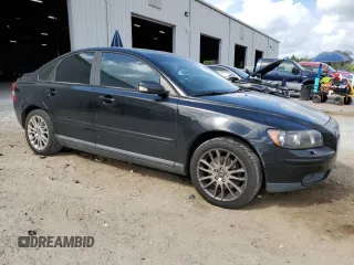 2006 Volvo S40 2.4L with VIN YV1MS382962173722, listed as a Copart auction lot 52485525 with 217,787 mi miles and Salvage Title. Bid and sale history available at carsss.com. Image 4.