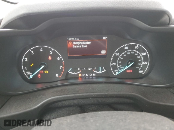 2023 Ford Transit Connect XLT with VIN NM0LS7T27P1560256, listed as a Copart auction lot 84687234 with 12,286 mi miles and Clean title. Bid and sale history available at DreamBid. Image 9.