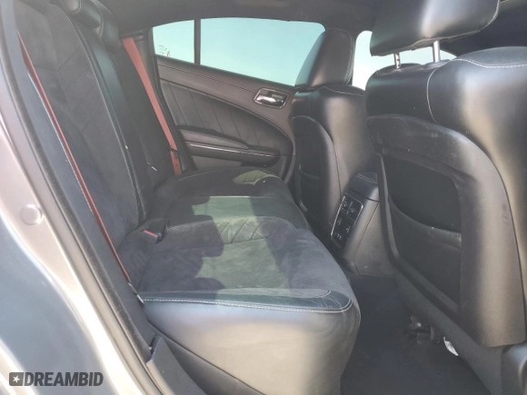 2021 Dodge Charger SRT Hellcat Widebody with VIN 2C3CDXL9XMH590492, listed as a Copart auction lot 50333335 with 32,279 mi miles and Salvage Title. Bid and sale history available at carsss.com. Image 10.