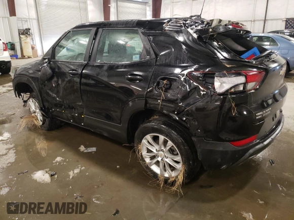 2021 Chevrolet TrailBlazer LS with VIN KL79MNSL4MB006018, listed as a Copart auction lot 44339125 with 48,874 mi miles and Salvage Title. Bid and sale history available at carsss.com. Image 2.
