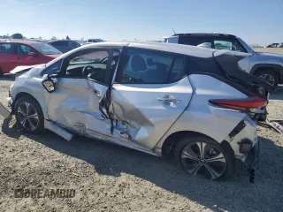2022 Nissan LEAF SV Plus with VIN 1N4BZ1CV3NC561350, listed as a Copart auction lot 46451005 with 42,215 mi miles and Salvage Title. Bid and sale history available at DreamBid. Image 2.