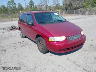 2001 Mercury Villager with VIN 4M2ZV11T61DJ05010, listed as a IAAI auction lot 41655613 with 203,195 mi miles. Bid and sale history available at carsss.com. Image 1.