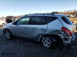2005 Nissan Murano S with VIN JN8AZ08W25W431788, listed as a Copart auction lot 80266084 with 143,849 mi miles and Salvage Title. Bid and sale history available at carsss.com. Image 2.