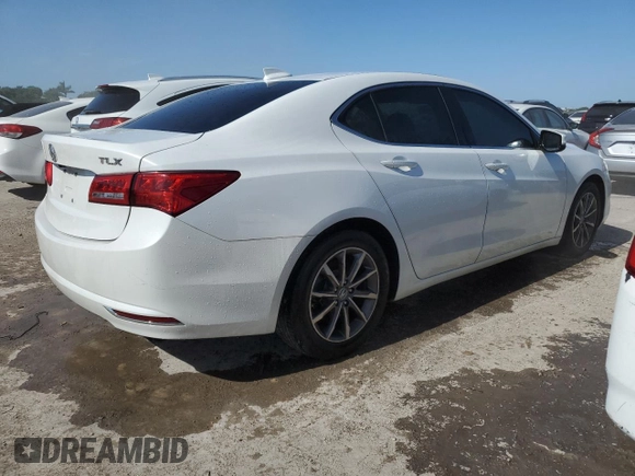 2019 Acura TLX with VIN 19UUB1F33KA008790, listed as a Copart auction lot 50563613 with 45,454 mi miles. Bid and sale history available at carsss.com. Image 3.