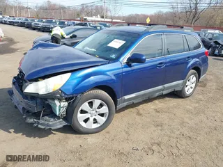 2010 Subaru Outback Prem All-Weathr/Pwr Moon with VIN 4S4BRBGC9A1355427, listed as a IAAI auction lot 41912307 with 122,324 mi miles. Bid and sale history available at carsss.com. Image 2.