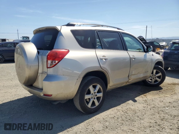 2008 Toyota RAV4 Limited с VIN JTMBK31V486037639, выставлен на аукционе Copart как лот 57914525 с пробегом 117 256 миль миль и Списание • Salvage title. История ставок и продаж доступна на DreamBid. Изображение 3.