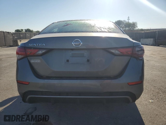 2022 Nissan Sentra S with VIN 3N1AB8BV5NY278589, listed as a Copart auction lot 50227685 with 64,320 mi miles and Non Repairable. Bid and sale history available at carsss.com. Image 6.