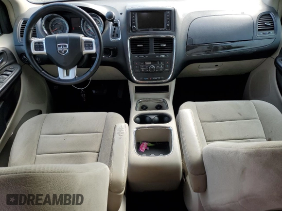 2013 Dodge Grand Caravan Crew with VIN 2C4RDGDG3DR693167, listed as a Copart auction lot 51666045 with 168,251 mi miles and Salvage Title. Bid and sale history available at DreamBid. Image 8.