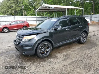 2014 Ford Explorer Sport with VIN 1FM5K8GT6EGC09042, listed as a Copart auction lot 54682635 with 165,134 mi miles and Salvage title. Bid and sale history available at DreamBid. Image 1.