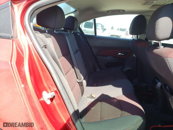 2014 Chevrolet Cruze 1LT with VIN 1G1PC5SBXE7224076, listed as a Copart auction lot 53752265 with 215,363 mi miles and Salvage Title. Bid and sale history available at carsss.com. Image 10.