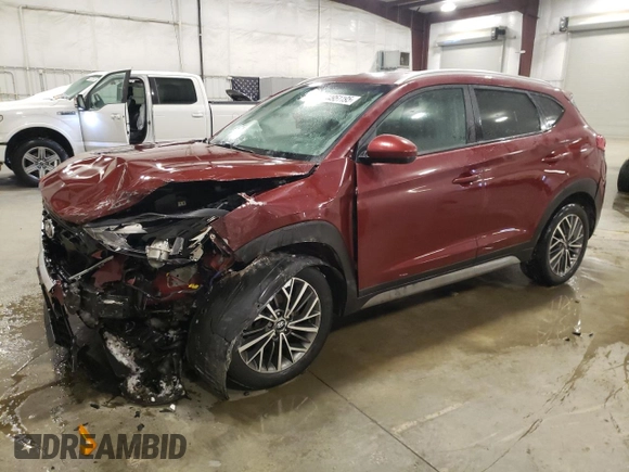 2019 Hyundai Tucson Limited with VIN KM8J3CAL9KU919122, listed as a Copart auction lot 44951195 with 136,175 mi miles and Salvage title. Bid and sale history available at DreamBid. Image 1.