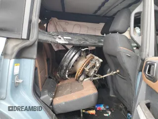 2021 Ford Bronco with VIN 1FMEE5DP3MLB01982, listed as a Copart auction lot 48349085 with 91,060 mi miles and Salvage Title. Bid and sale history available at DreamBid. Image 10.