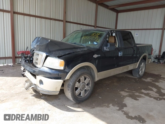 2008 Ford F-150 XLT with VIN 1FTPW12V28KC19876, listed as a IAAI auction lot 41877096 with 216,515 mi miles. Bid and sale history available at carsss.com. Image 17.