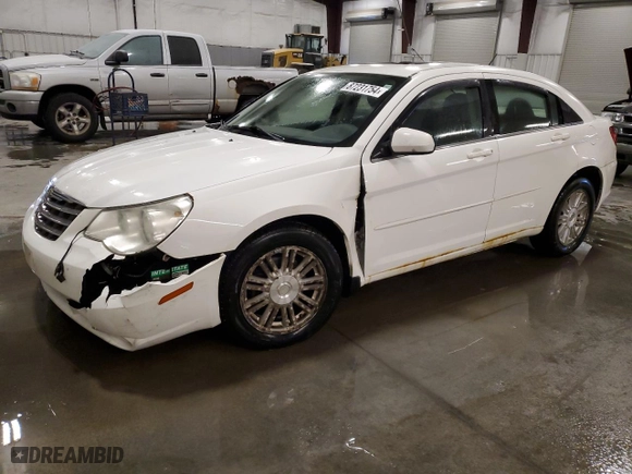 2009 Chrysler Sebring Touring *Ltd Avail* with VIN 1C3LC56D59N557163, listed as a Copart auction lot 87231754 with 124,110 mi miles and Salvage Title. Bid and sale history available at carsss.com. Image 1.