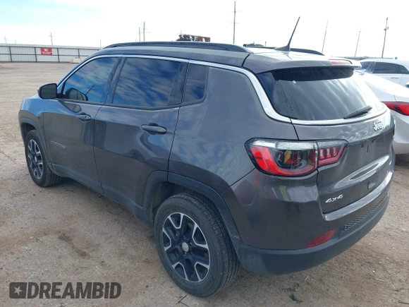 2022 Jeep Compass Latitude with VIN 3C4NJDBB6NT120808, listed as a IAAI auction lot 42227108 with 43,016 mi miles and . Bid and sale history available at DreamBid. Image 3.