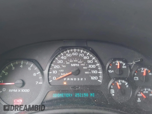 2009 Chevrolet TrailBlazer LT w/2LT with VIN 1GNDT33S192110085, listed as a IAAI auction lot 42084586 with 252,158 mi miles. Bid and sale history available at carsss.com. Image 7.