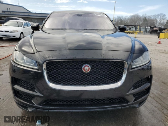 2017 Jaguar F-Pace 35t with VIN SADCS2BV3HA056133, listed as a Copart auction lot 46805165 with 92,506 mi miles and Clean Title. Bid and sale history available at DreamBid. Image 5.