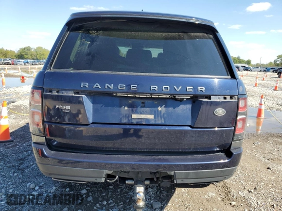2020 Land Rover Range Rover HSE with VIN SALGS2RU5LA585658, listed as a Copart auction lot 73409474 with 64,340 mi miles and Salvage Title. Bid and sale history available at DreamBid. Image 6.