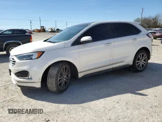 2019 Ford Edge Titanium z VIN 2FMPK3K91KBC72687, wystawiony jako Copart lot #48959585 z przebiegiem 90 344 mil mil oraz Szkody całkowita. Historia ofert i sprzedaży dostępna na DreamBid. Obrazek 1.
