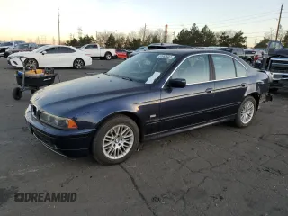 2003 BMW 5 Series 530iA with VIN WBADT63403CK39283, listed as a Copart auction lot 84960944 with 109,161 mi miles and Salvage Title. Bid and sale history available at carsss.com. Image 1.