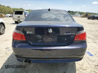 2006 BMW 5 Series 530xi with VIN WBANF73566CG67652, listed as a Copart auction lot 55035755 with 186,971 mi miles and Clean Title. Bid and sale history available at carsss.com. Image 6.