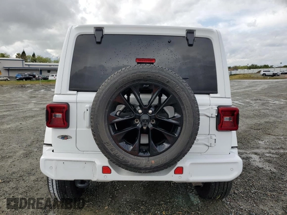 2021 Jeep Wrangler Unlimited Sahara with VIN 1C4HJXEG1MW504154, listed as a Copart auction lot 51131825 with 29,146 mi miles and Salvage title. Bid and sale history available at DreamBid. Image 6.